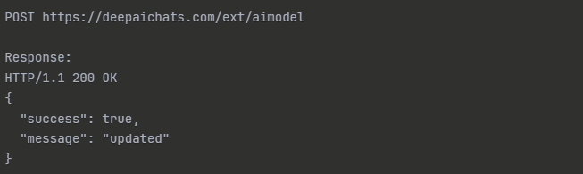 Extension 1 C2 server deepaichats.com responding HTTP 200 OK